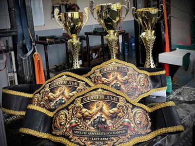 Елитът на армрестлинга превзема Горна Оряховица за "Златен лъв"