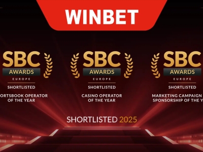 WINBET с три номинации в престижните SBC Awards Europe