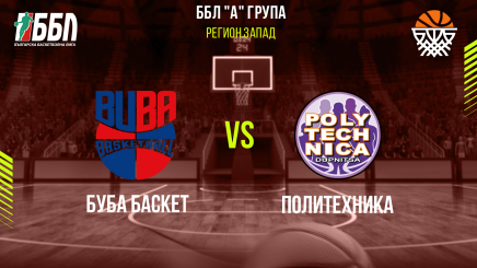 спортни видеа: БУБА Баскет - Политехника