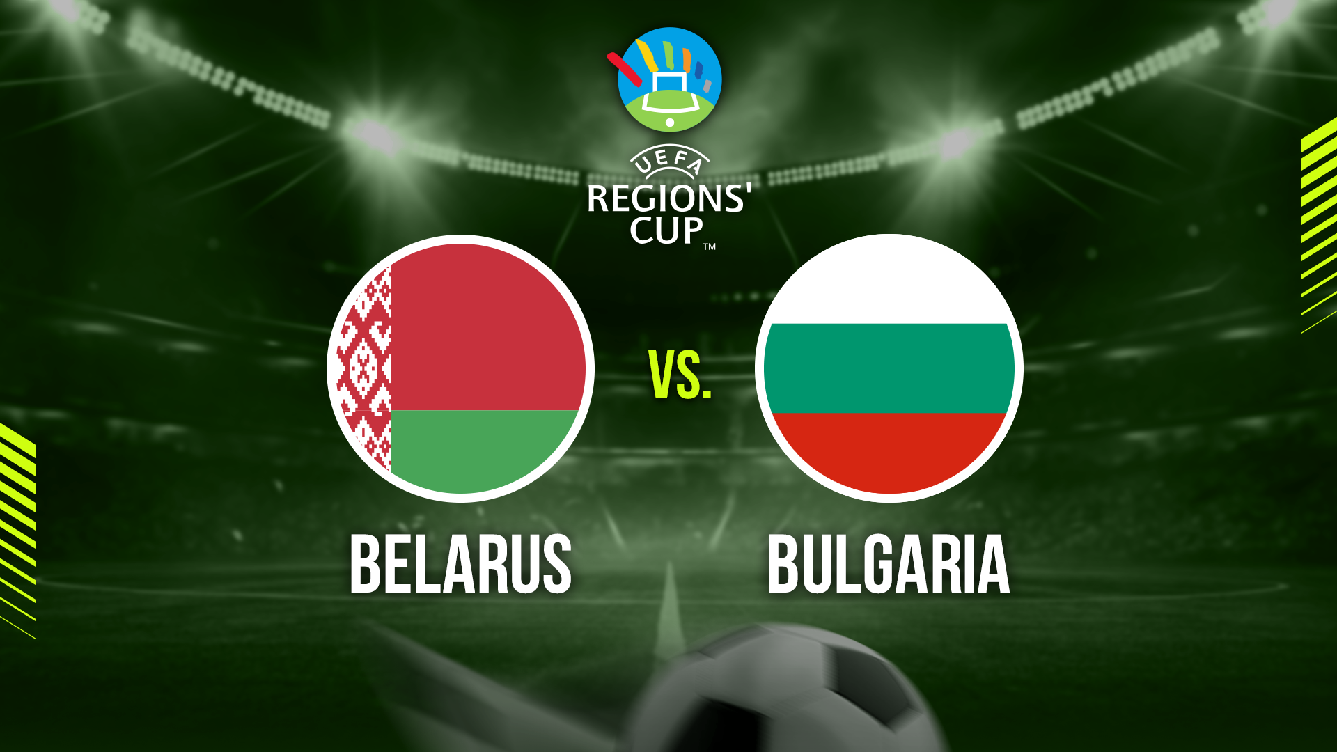 Беларус - България. UEFA Regions’ Cup Intermediate Round, Group 7 cover